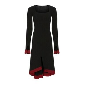 Esteban Cortazar - Square Neck Sweater Dress Size L‎ Stretchy